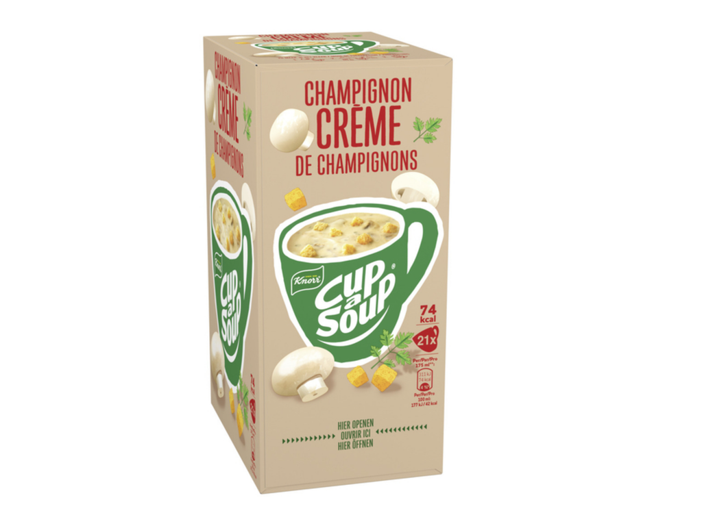 Cup-A-Soup Knorr champignon 175ml (21)