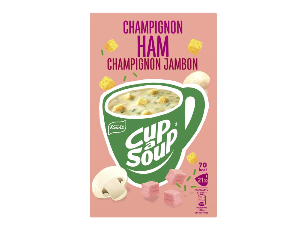 Cup-A-Soup Knorr champignon en ham  (21)