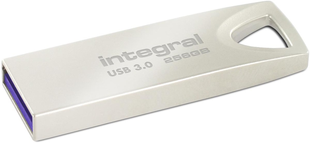 Integral arc USB-stick 3.0 256GB zilver
