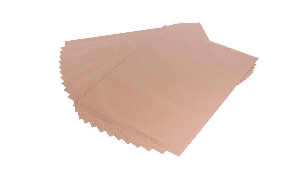 Inpakpapier vellen 75x120cm 70gr zuiver kraft bruin (250)