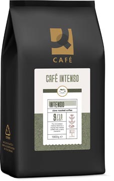 Koffiebonen Q-connect café Intenso 1kg