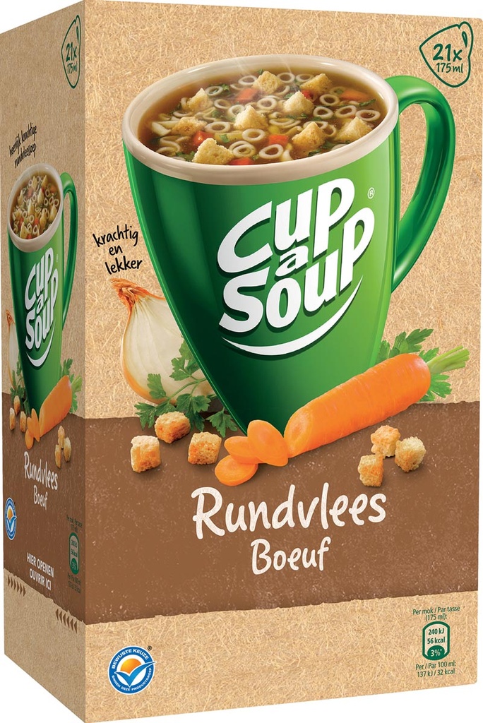 Rundvlees Cup-A-Soup 175ml (21)