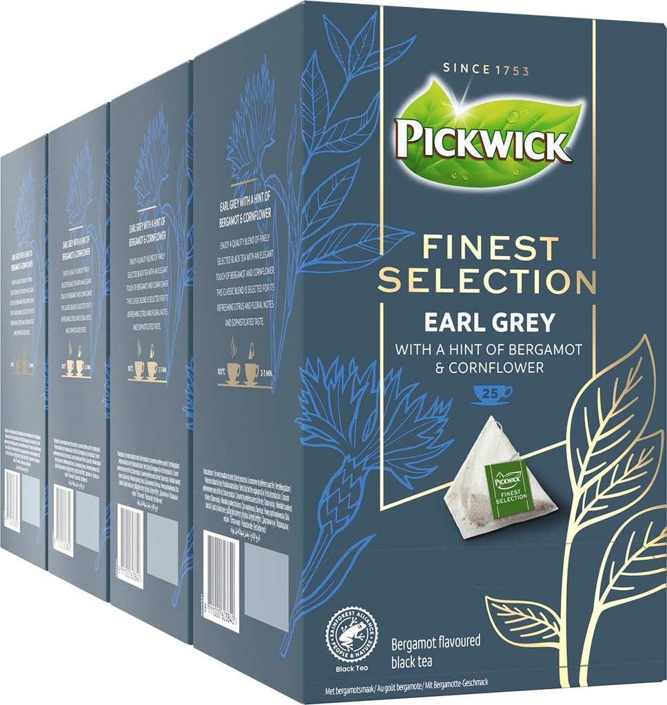 Thee Pickwick finest selection zwarte thee early grey (25)