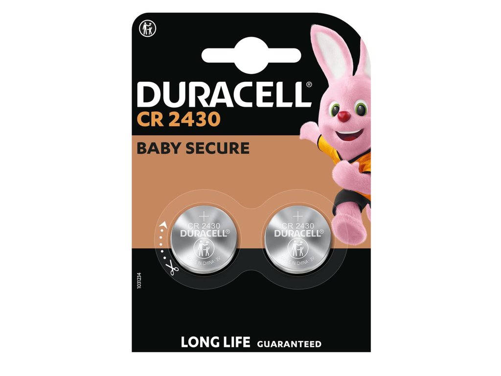 Knoopcel Duracell CR2430 (2)