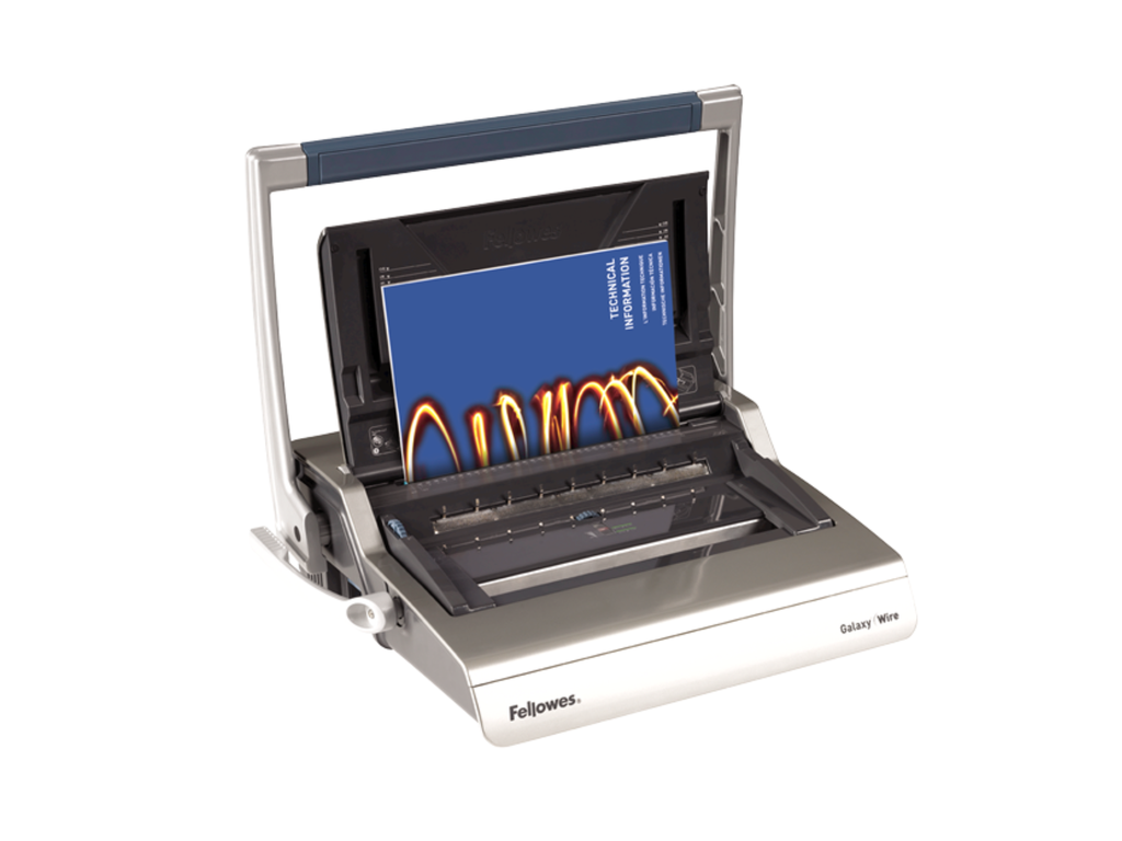 Inbindmachine Fellowes Galaxy wire manueel voor metalen bindruggen