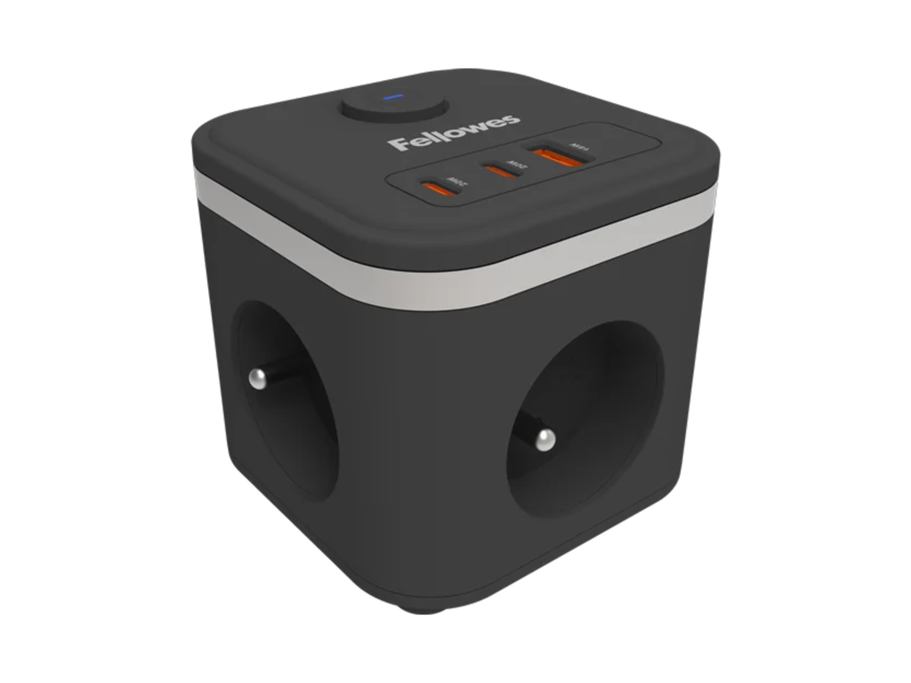 Power Cube Fellowes zwart (BE)