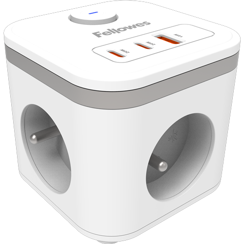 Power Cube Fellowes wit (BE)