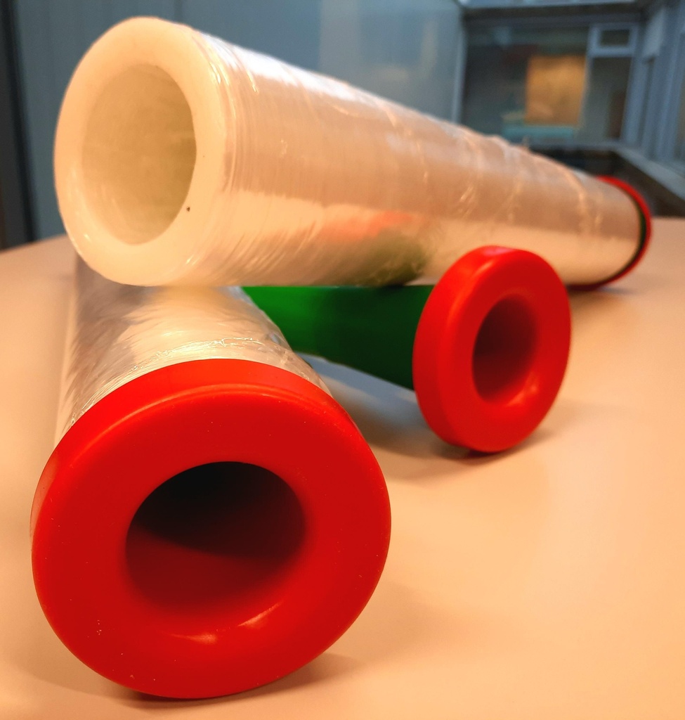Stretchfolie manueel Ecowrapp zonder koker 450mmx270m 15µ transparant