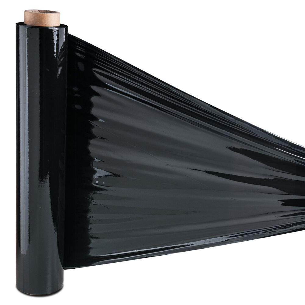 Stretchfolie manueel Ecowrapp 450mmx270m 15µ zwart