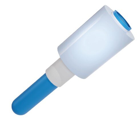Dispenser voor handfolie mini rollen max. breedte 140 mm 
