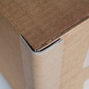 Hoekprofielen in karton 35x1600mm dikte 2.5mm bruin (28)