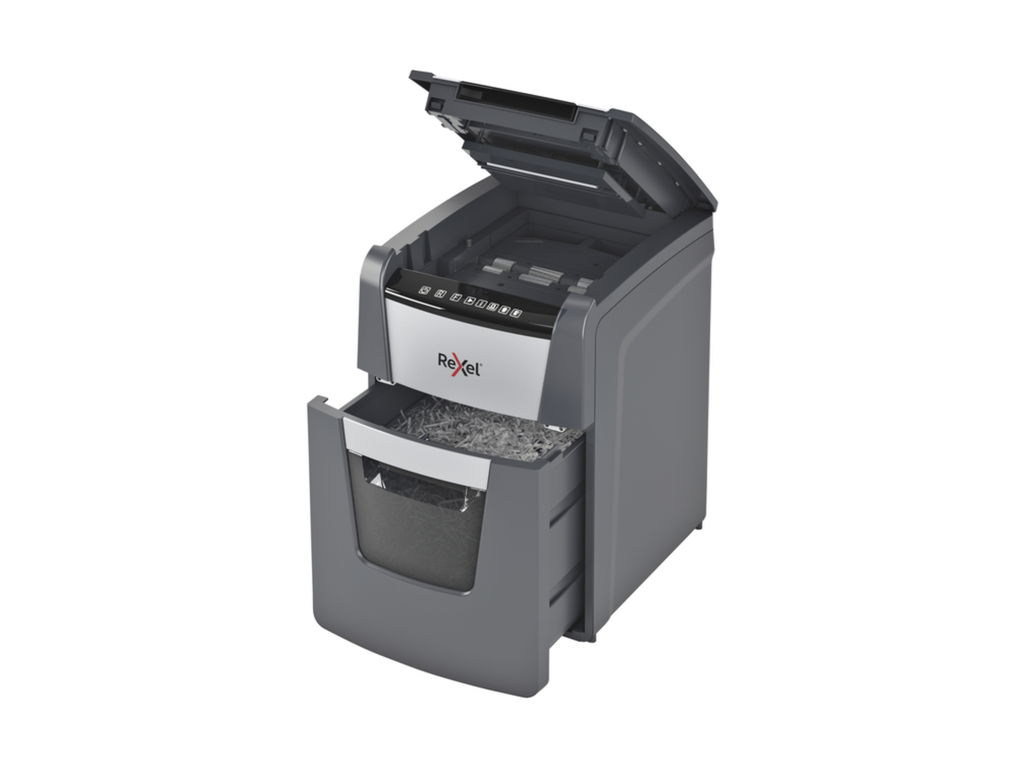 Automatische papiervernietiger Rexel Optimum auto+ 90X shredder P4