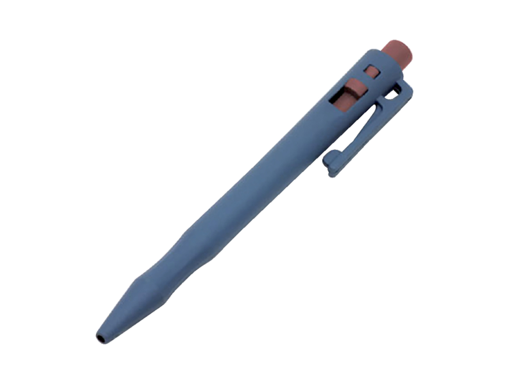Detecteerbare balpen Detectamet cryo HD clip blauw