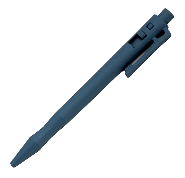 Detecteerbare balpen Detectamet tufftip HD clip blauw