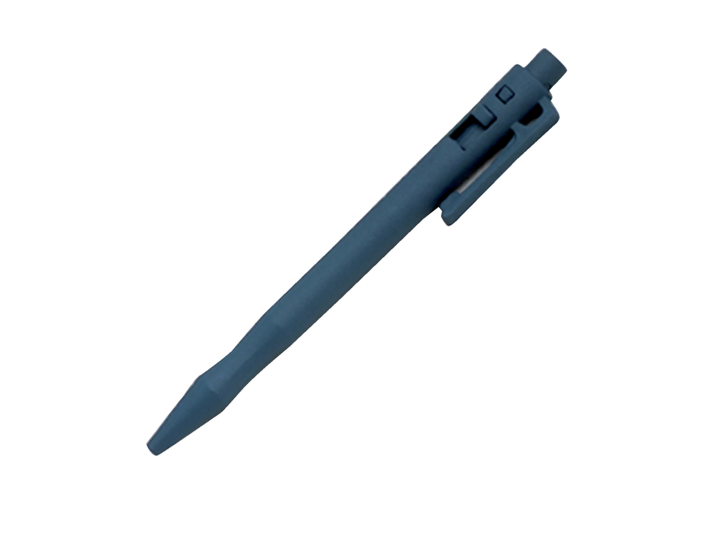 Detecteerbare balpen Detectamet tufftip HD clip blauw