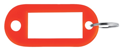 [QUA-8008919] Sleutelhanger Pavo 30x14mm (100) (rood)
