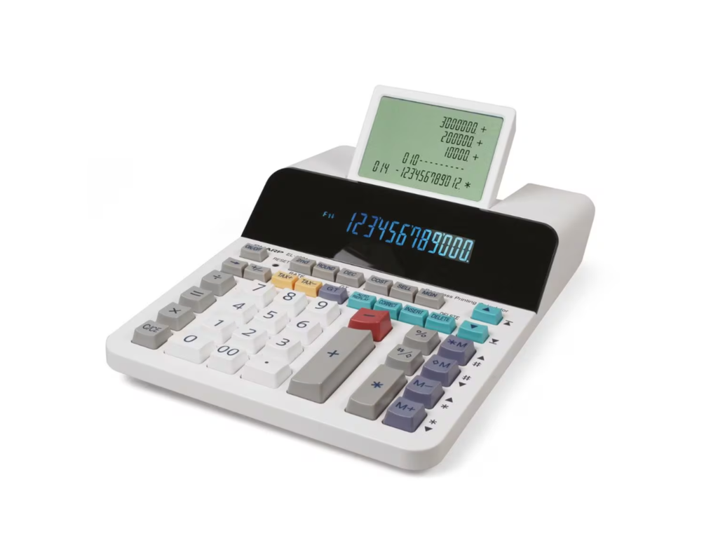 Papierloze printrekenmachine Sharp  EL-1901