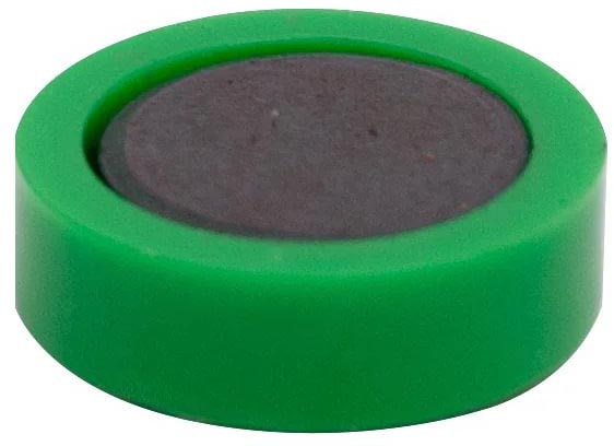 Magneten Q-connect 20mm groen (10) 