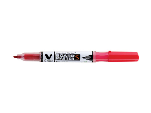 [KAN-487439] Whiteboardmarker Pilot V-Board Master ronde punt 1,3mm  (rood)