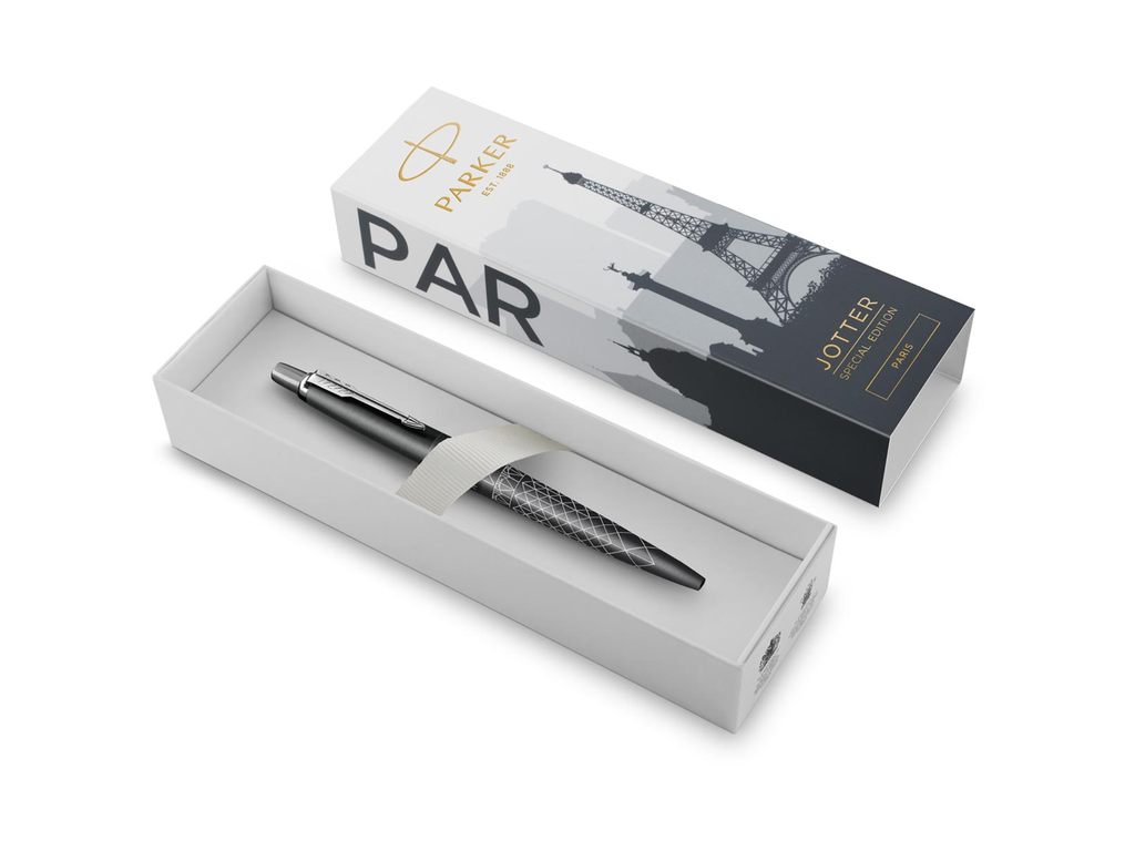 Balpen Parker Jotter special edition Parijs inkt medium punt 1mm in giftbox 