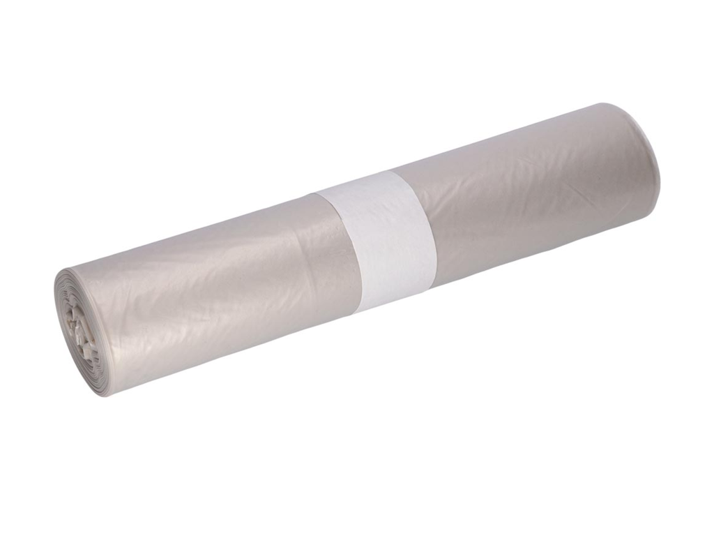 Vuilniszakken Deiss LDPE 70x110cm transparant (25) 