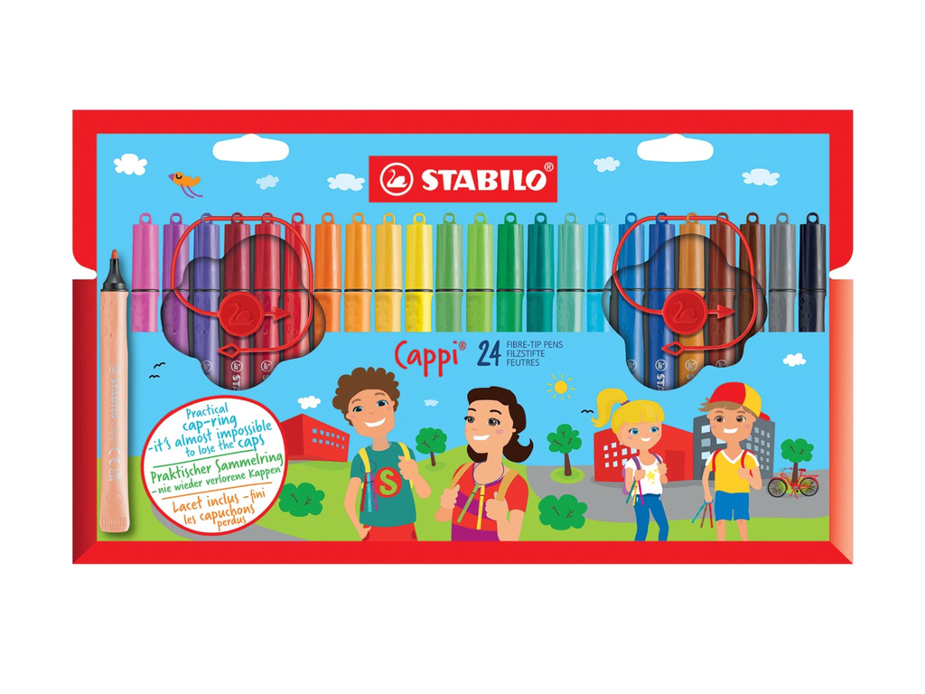Viltstift Stabilo Cappi (24)