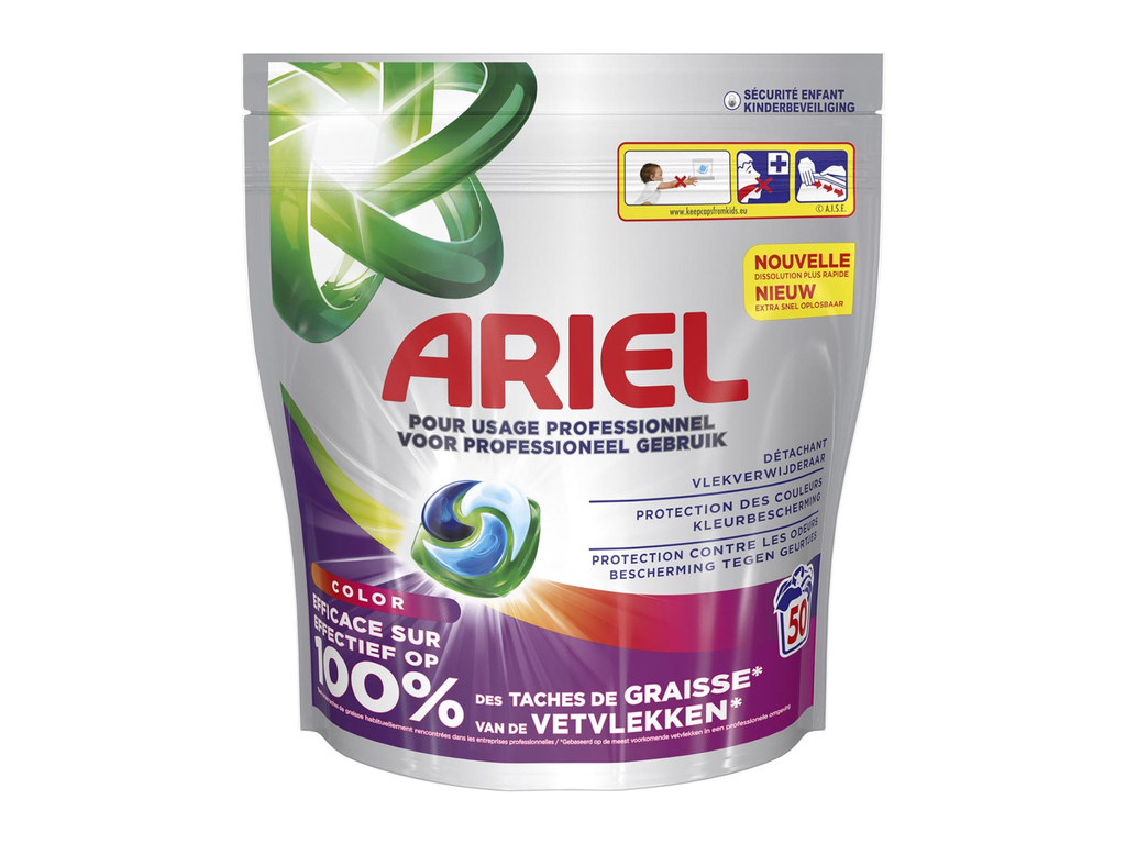 Wascapsules Ariel Pro pods Color (50)