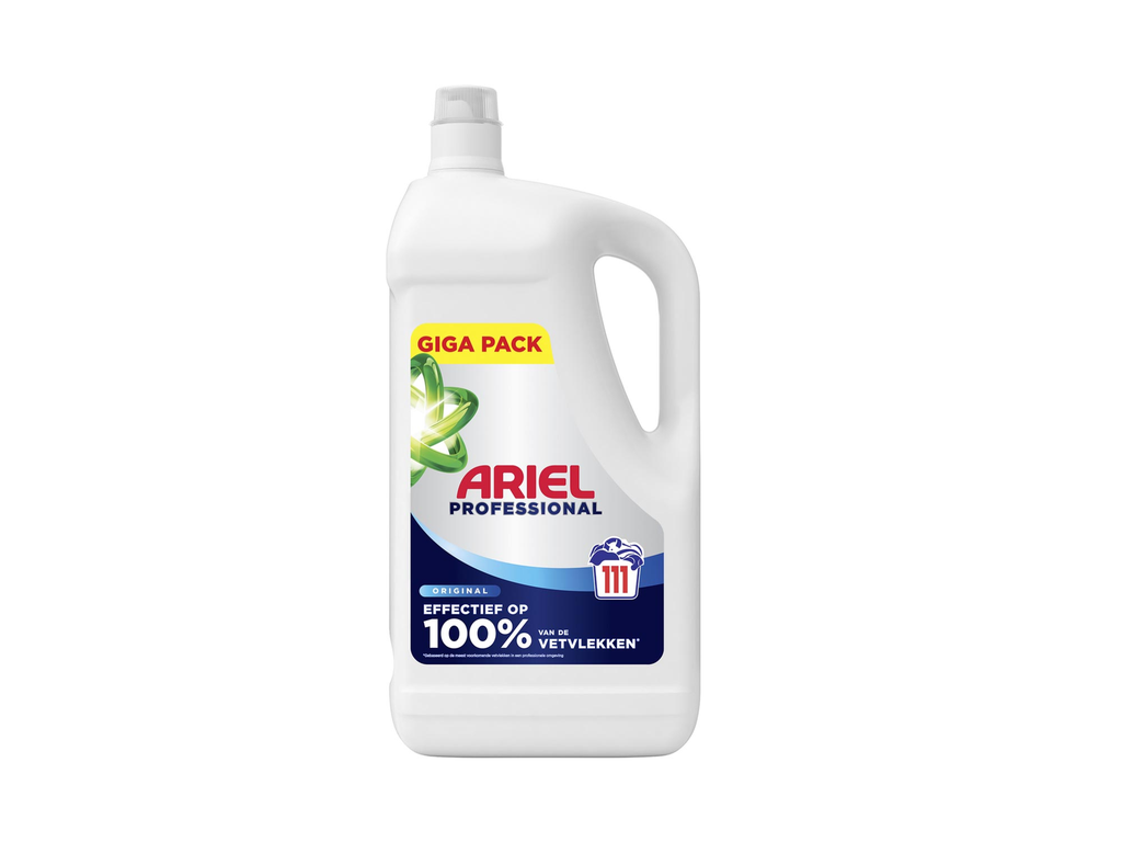 Wasmiddel Ariel Professional Regular 111 wasbeurten fles 4,99L 