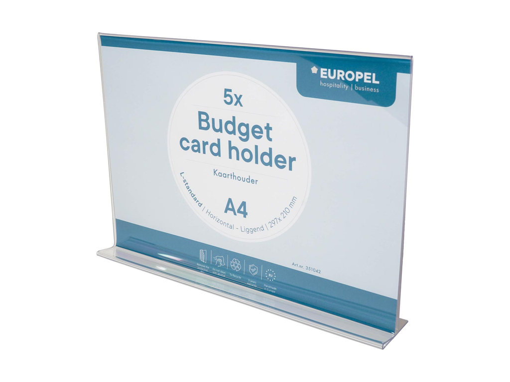 folderhouder Europel Budget met T-voet A4 liggend (5)