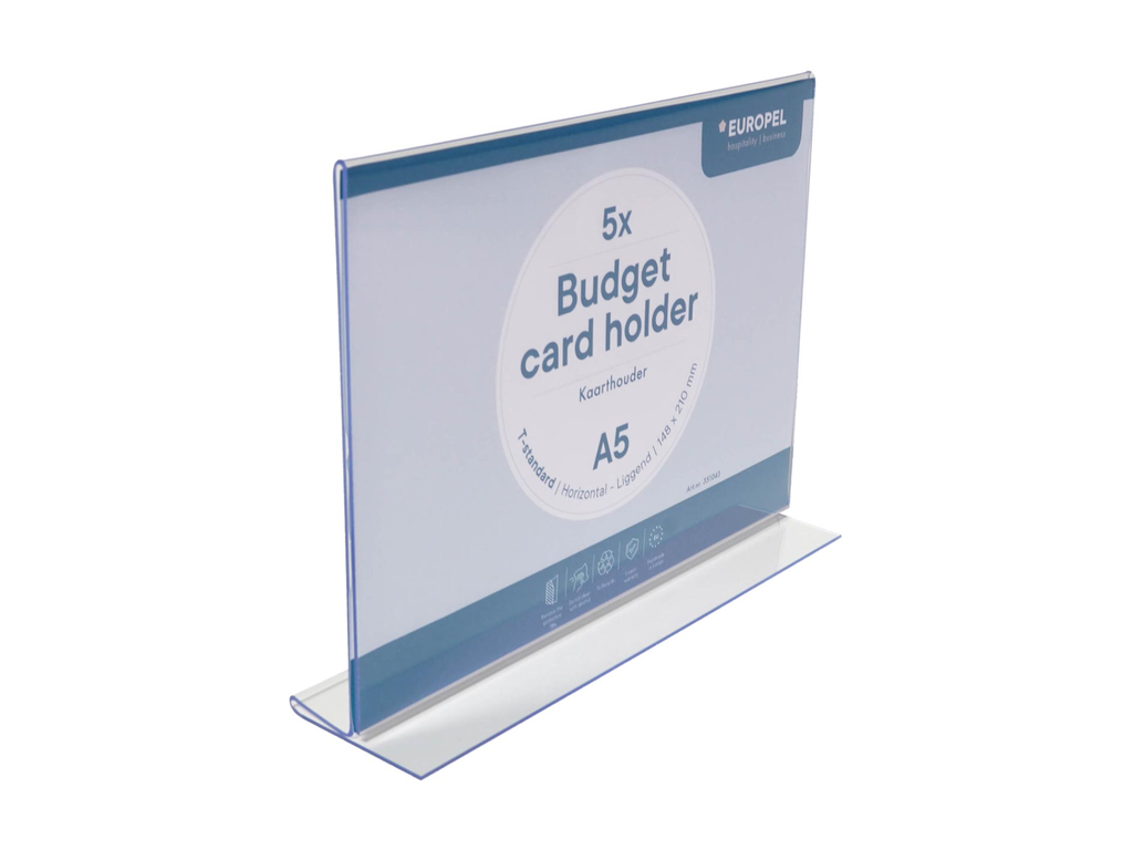folderhouder Europel Budget met T-voet A5 liggend (5)