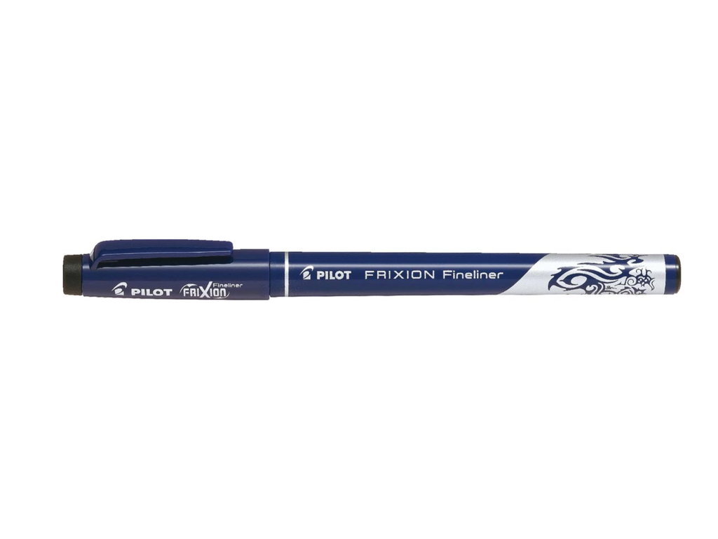 Fineliner Pilot FriXion zwart