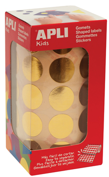Etiketten Apli kids Ø 20mm op rol 
