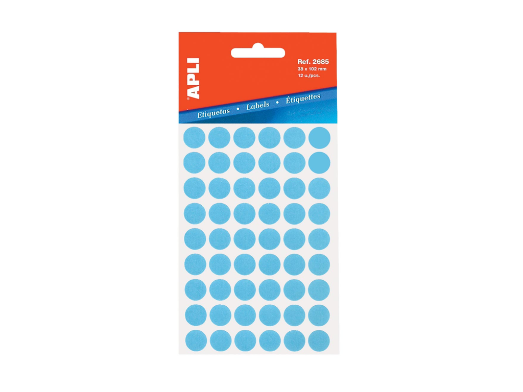 Etiketten Apli Ø 13mm (175)
