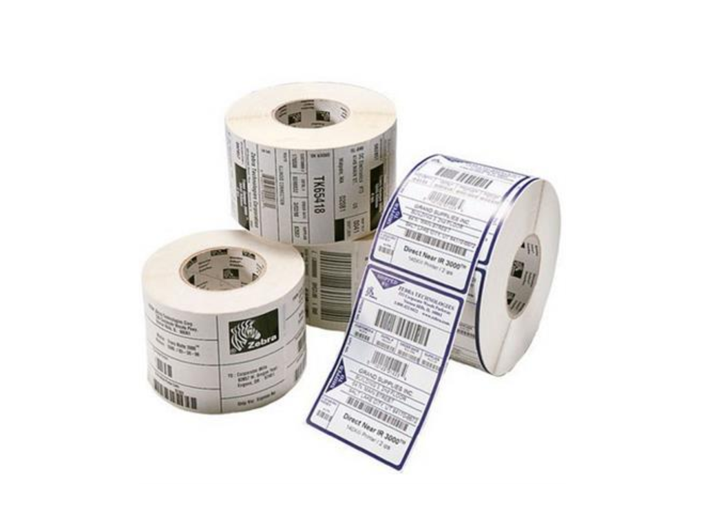 Thermotransferetiket op rol Zebra Z-perform 1000T 102x76mm (1890)