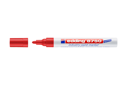 [QUA-1195002] Paintmarker Edding 8750 industrie 2-4mm  (rood)
