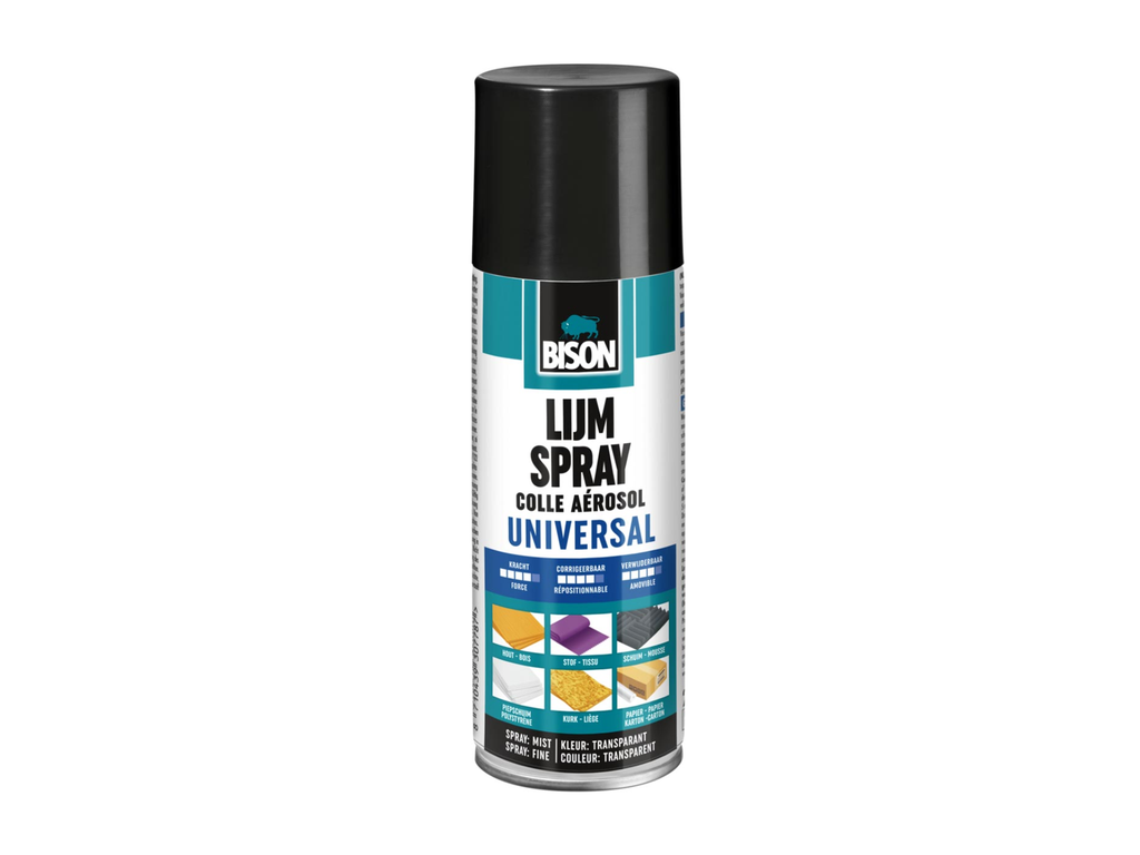 Lijmspray Bison Universal 200ml