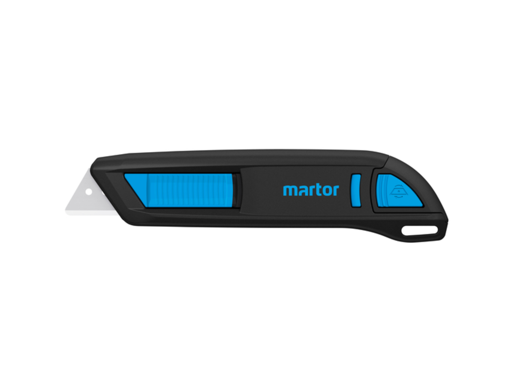 Veiligheidsmes Martor Secunorm 300 trapezium 19mm zwart 
