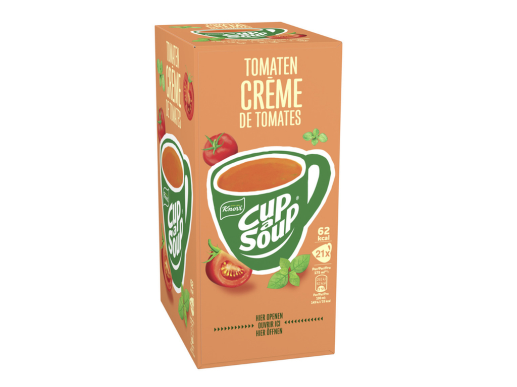 Cup-A-soup Knorr tomaat creme 175ml (21)