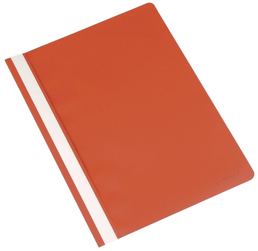 [TIM-KF01455] Snelhechtmap Q-Connect PP A4  (rood)