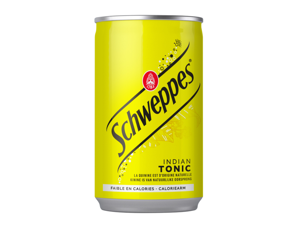 Frisdrank Schweppes tonic blik 150ml 