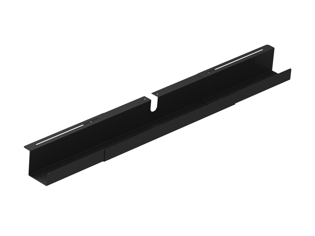 Kabelgoot verstelbaar 790 - 1500 mm zwart