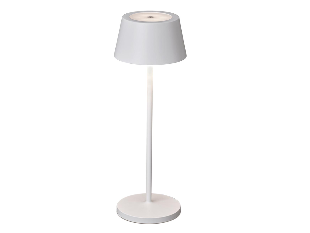 tafellamp Nina MAUL LED dimbaar op voet wit