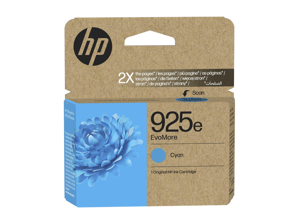 Inktcartridge HP 925e 800 pagina's cyaan