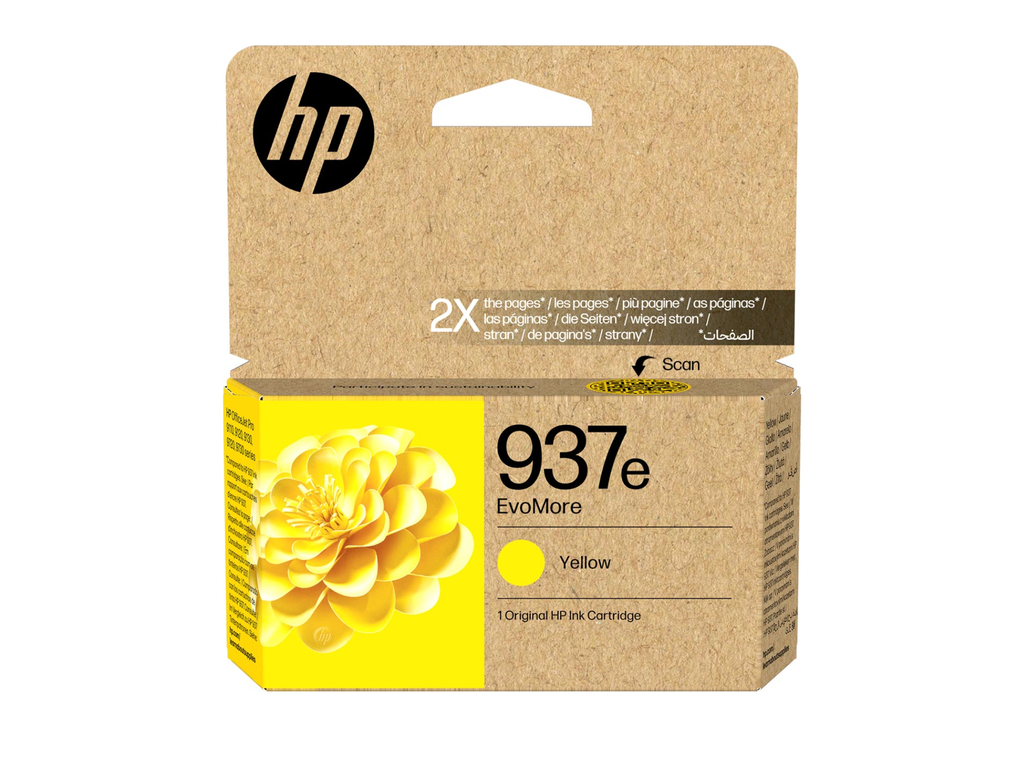 Inktcartridge HP 937e 1.650 pagina's yellow
