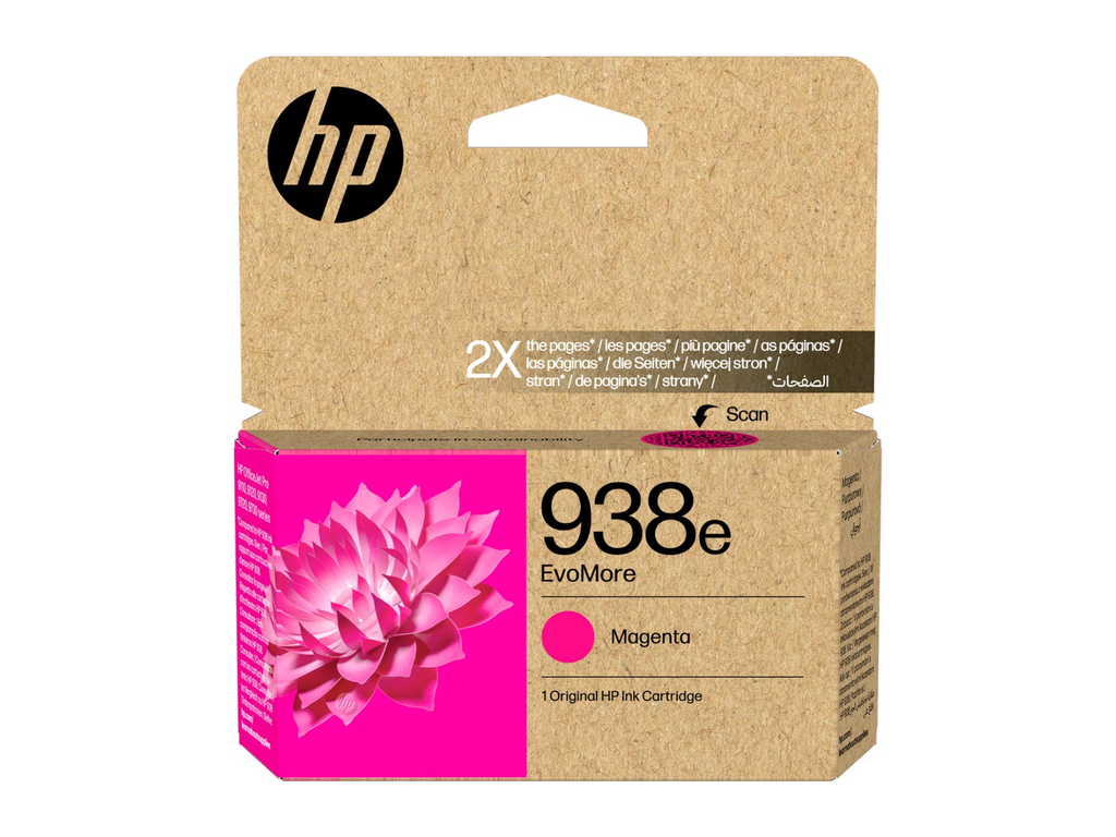 Cartridge HP 938 1.450 pagina's magenta