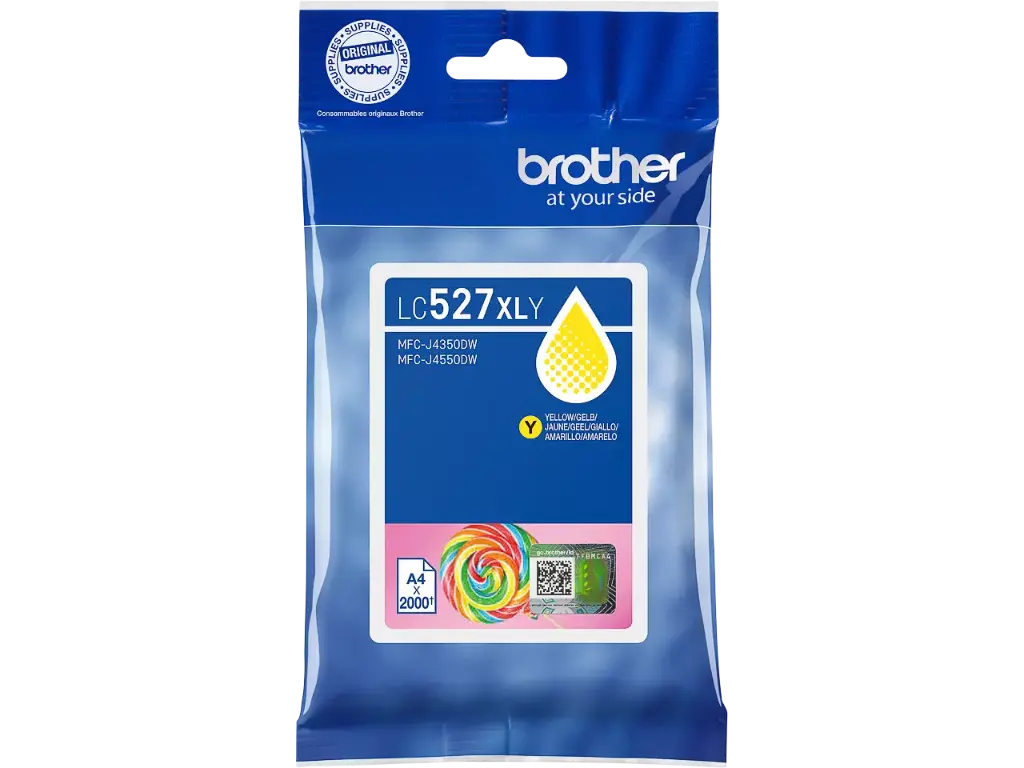 Toner Brother Inkjet LC527XL YEL