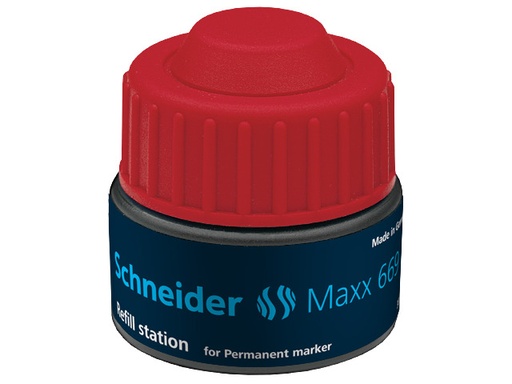 [SCH-166902] Navulinkt Schneider 669 voor permanent marker 250 30ml (rood)
