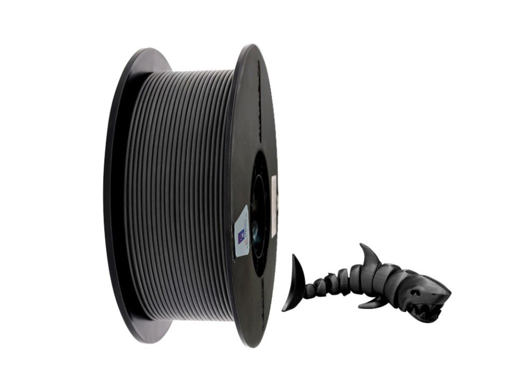 3D filament petg 1 kg 1,75mm zwart