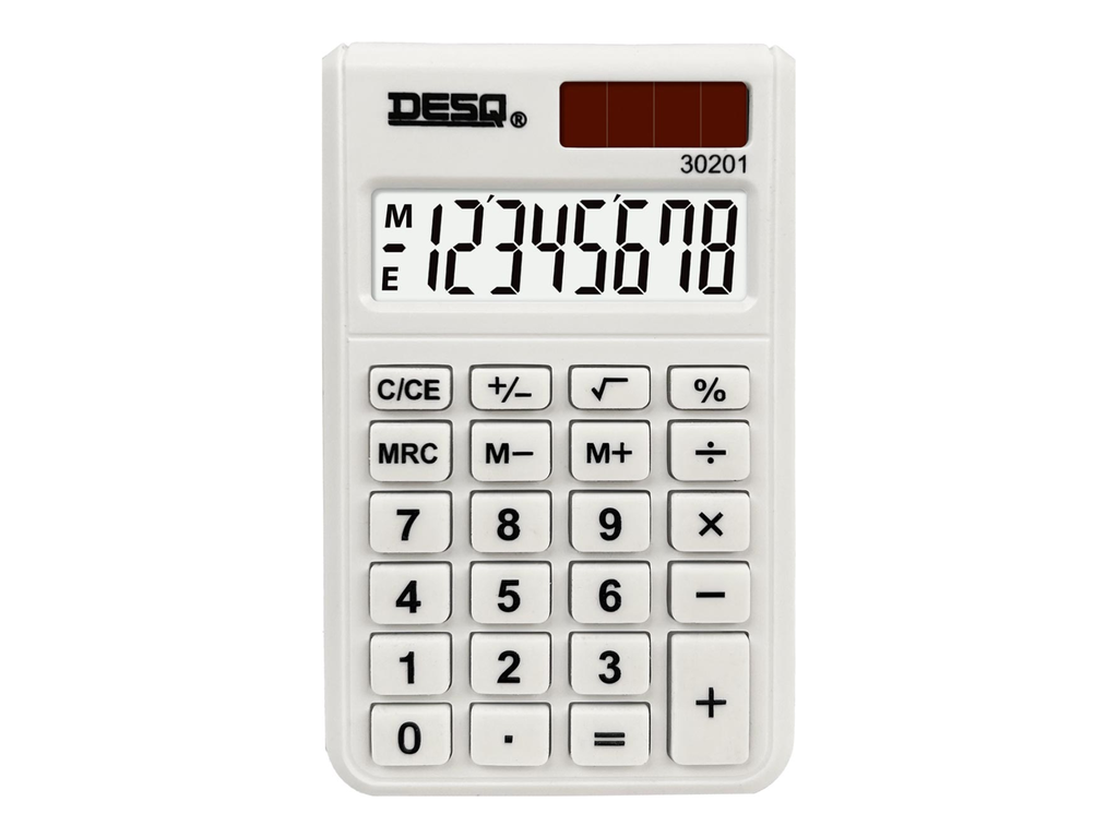 Zakrekenmachine Desq 30201 wit