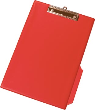 [TIM-KF01298] Klemplaat Q-Connect A4 PVC  (rood)
